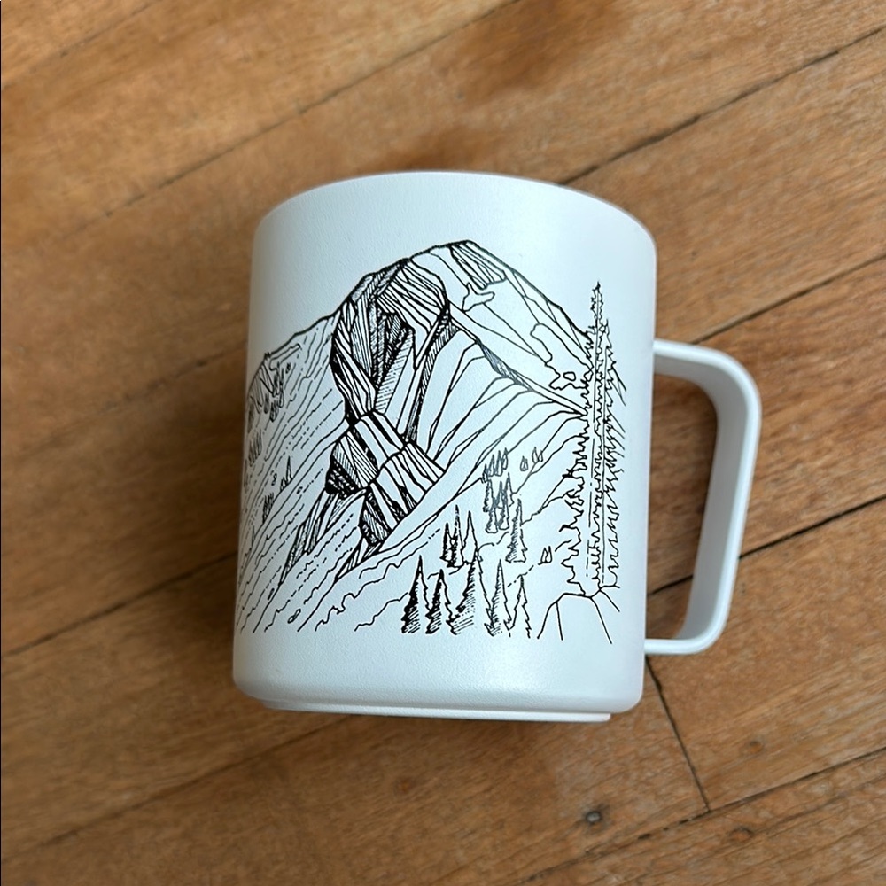 New Jupiter Peak Park City Utah Atticus Cafe MiiR 12oz mountain ski print mug